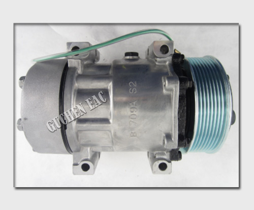 7h15 auto ac compressor for scania truck